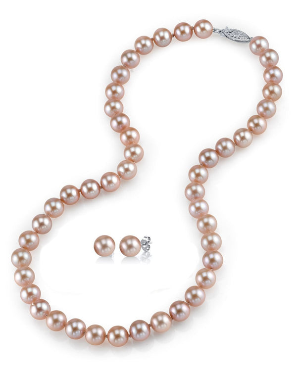 Pink Pearl Jewelry Sets 80 Below Traditional Luxury Pearls Of Joy