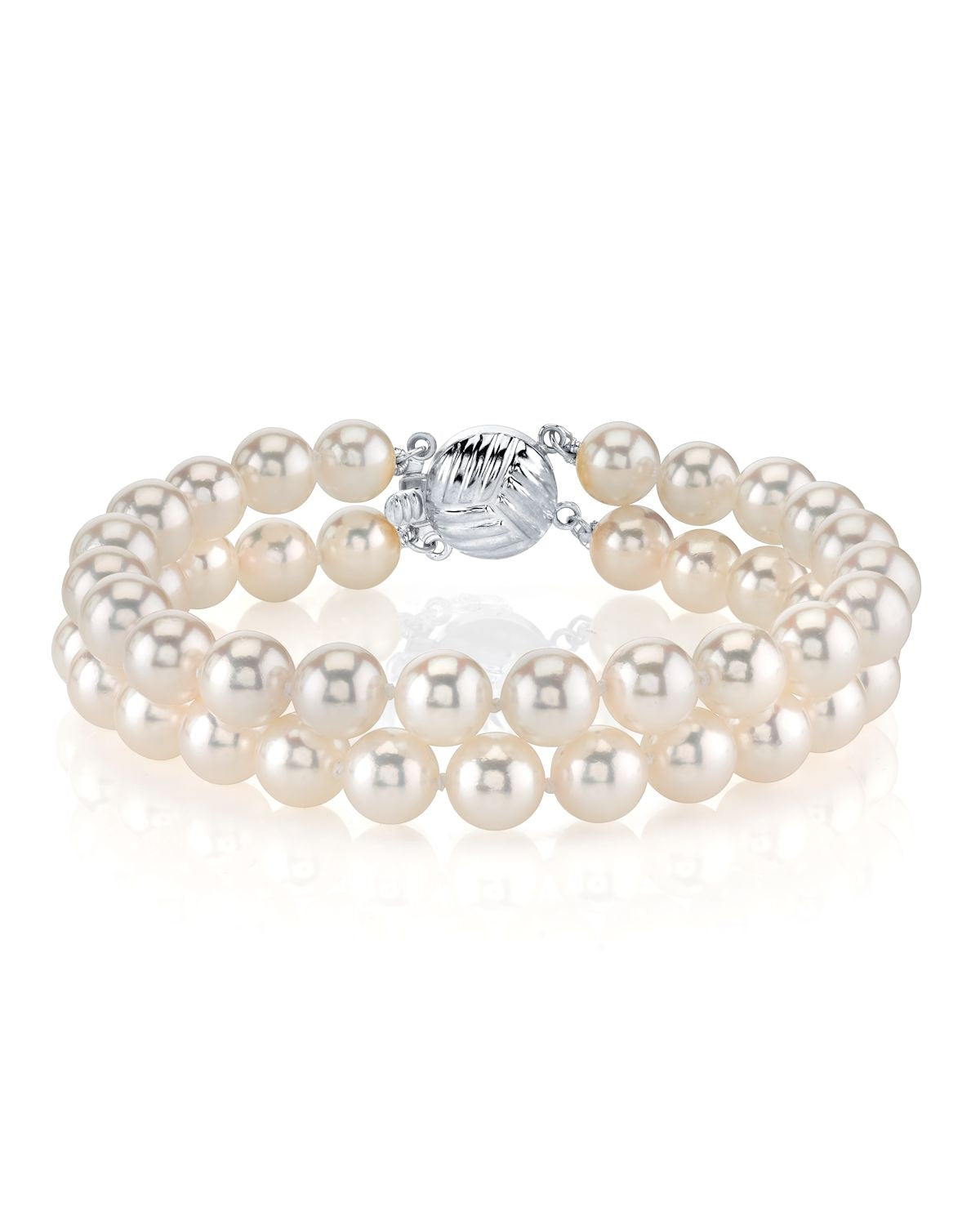 Japanese Akoya Double Pearl Bracelet - Various Sizes