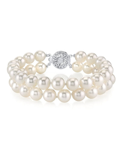 Freshwater Double Pearl Bracelet