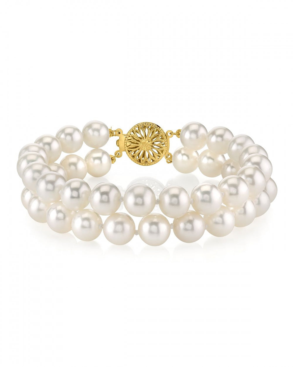 Freshwater Double Pearl Bracelet - Third Image