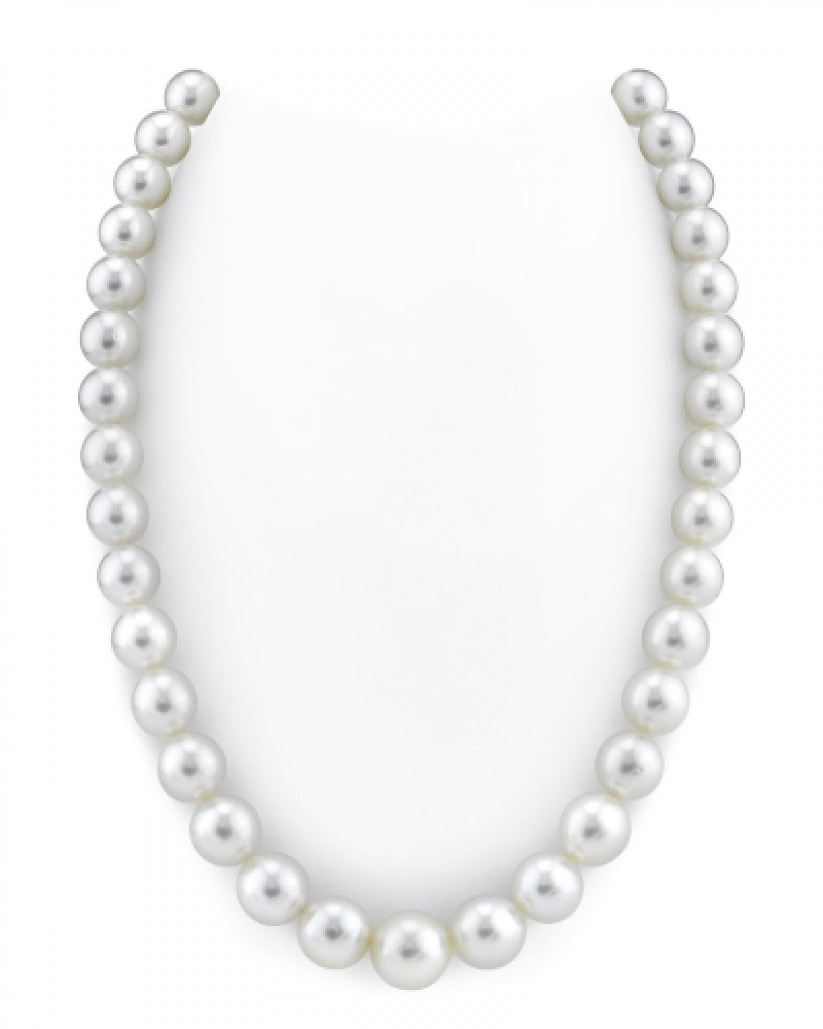 10-11mm White South Sea Pearl Necklace - Gem Quality