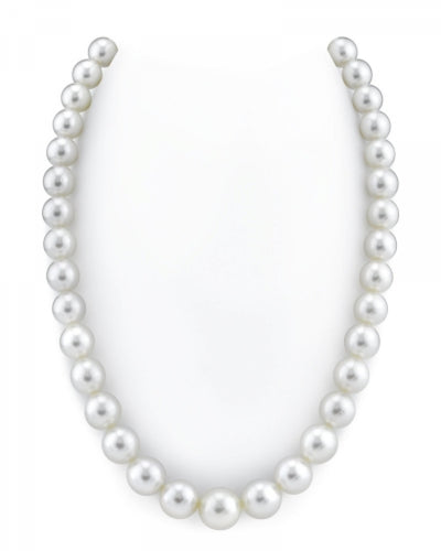 10-11mm White South Sea Pearl Necklace - Gem Quality