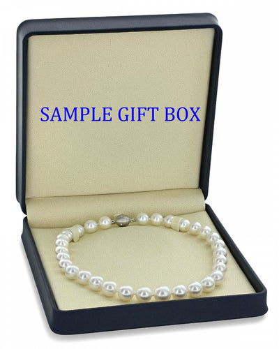 10-11mm White South Sea Pearl Necklace - Gem Quality - Third Image