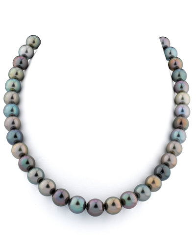 10-11mm Tahitian South Sea Multicolor Pearl Necklace