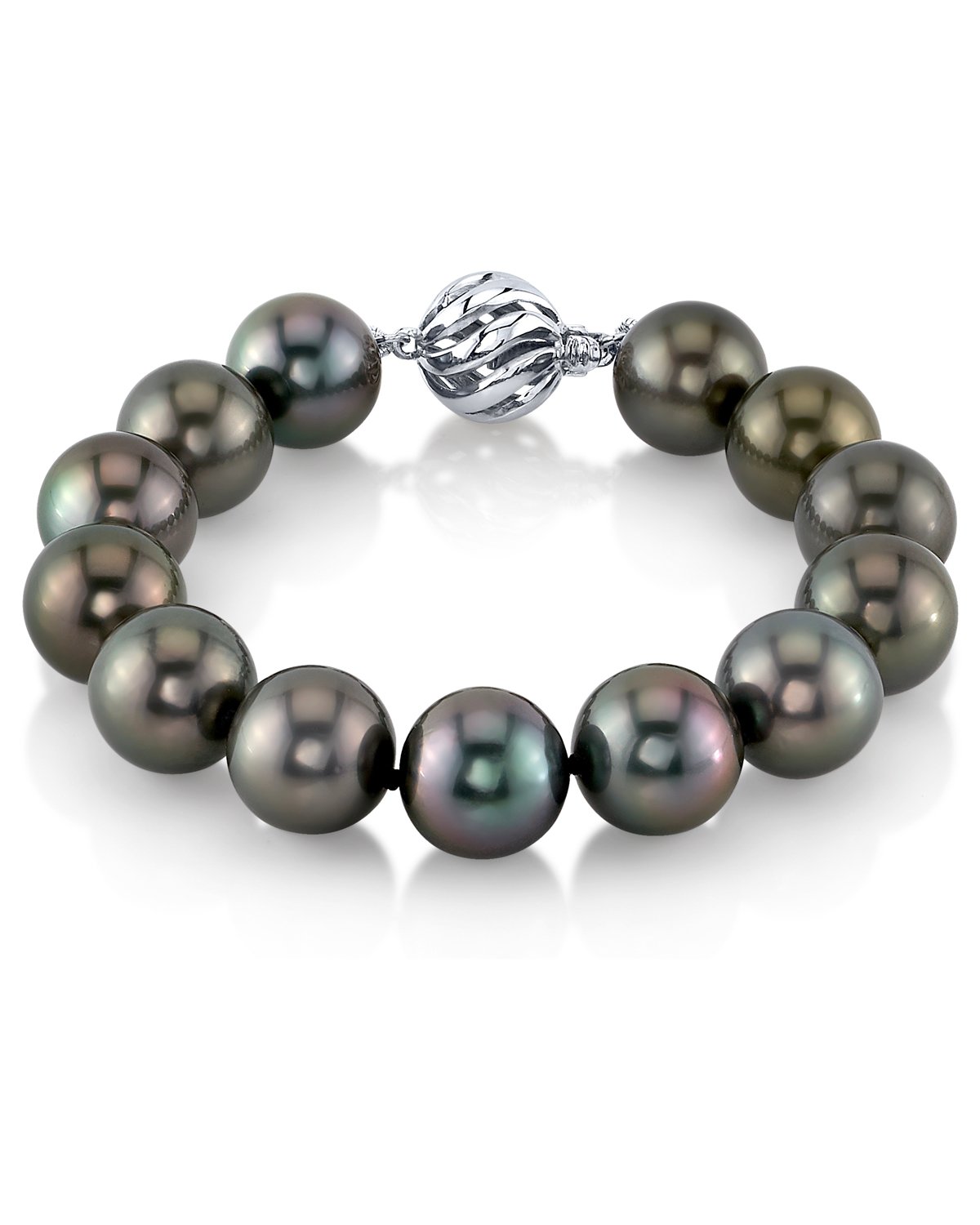 11-12mm Tahitian South Sea Pearl Bracelet - AAAA Quality