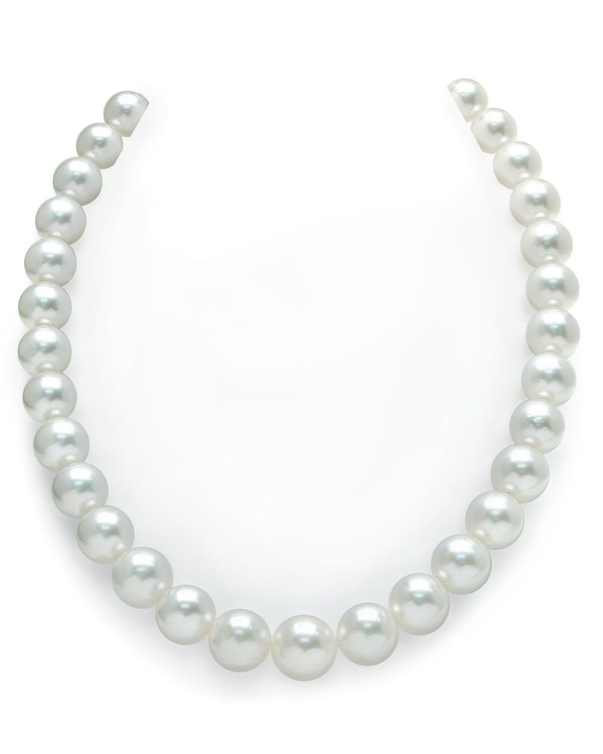 11-13mm White South Sea Pearl Necklace - Gem Quality