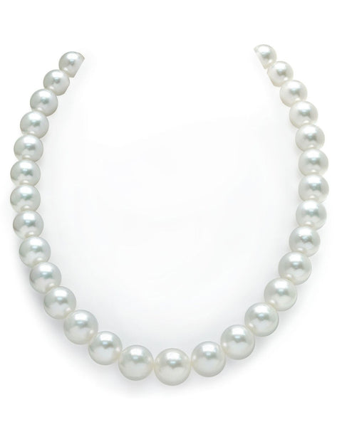 11-13mm White South Sea Pearl Necklace - AAA Quality - Pearls of Joy