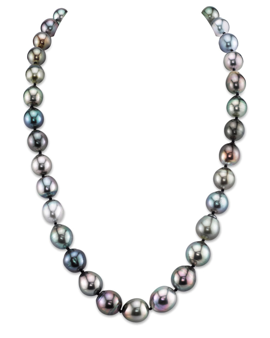 Multi-color Pearl Strand,Natural Metallic Color Baroque online Pearl Necklace,BBT017