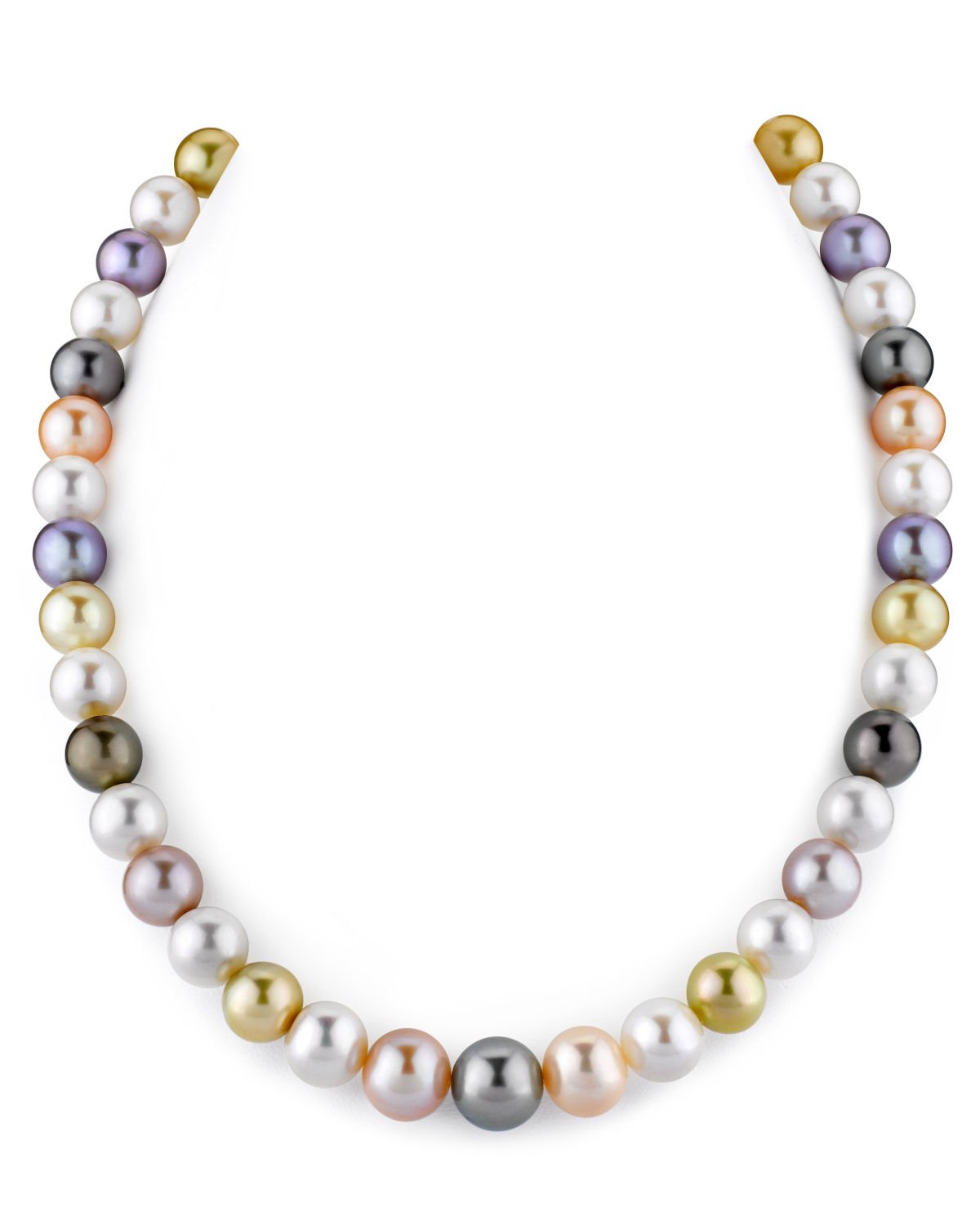 Multi-Colored South Sea popular Pearl Necklace