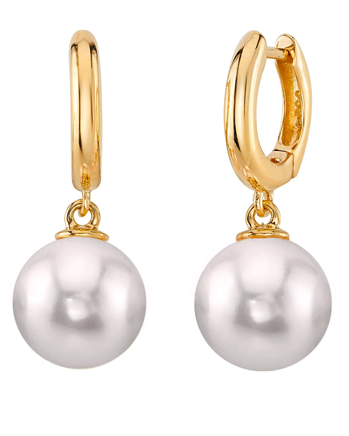 Japanese Akoya Pearl Mary Earrings - Secondary Image