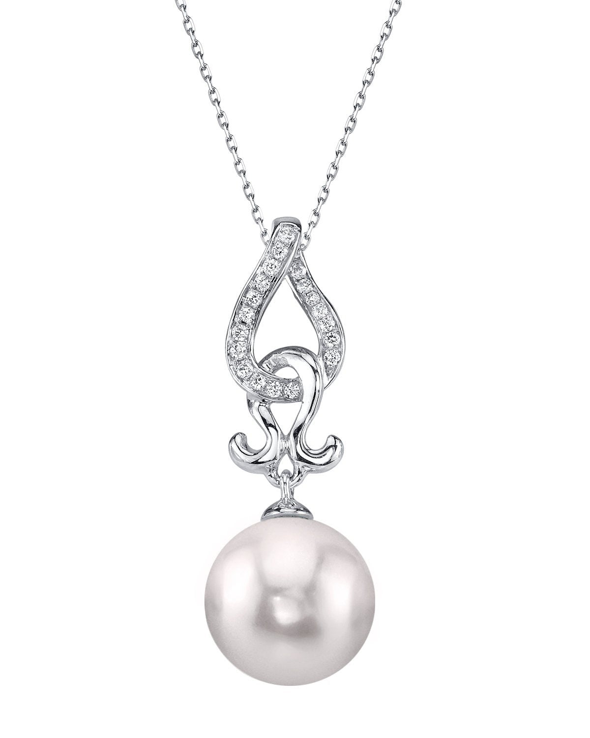 Akoya Pearl & Diamond Judy Pendant