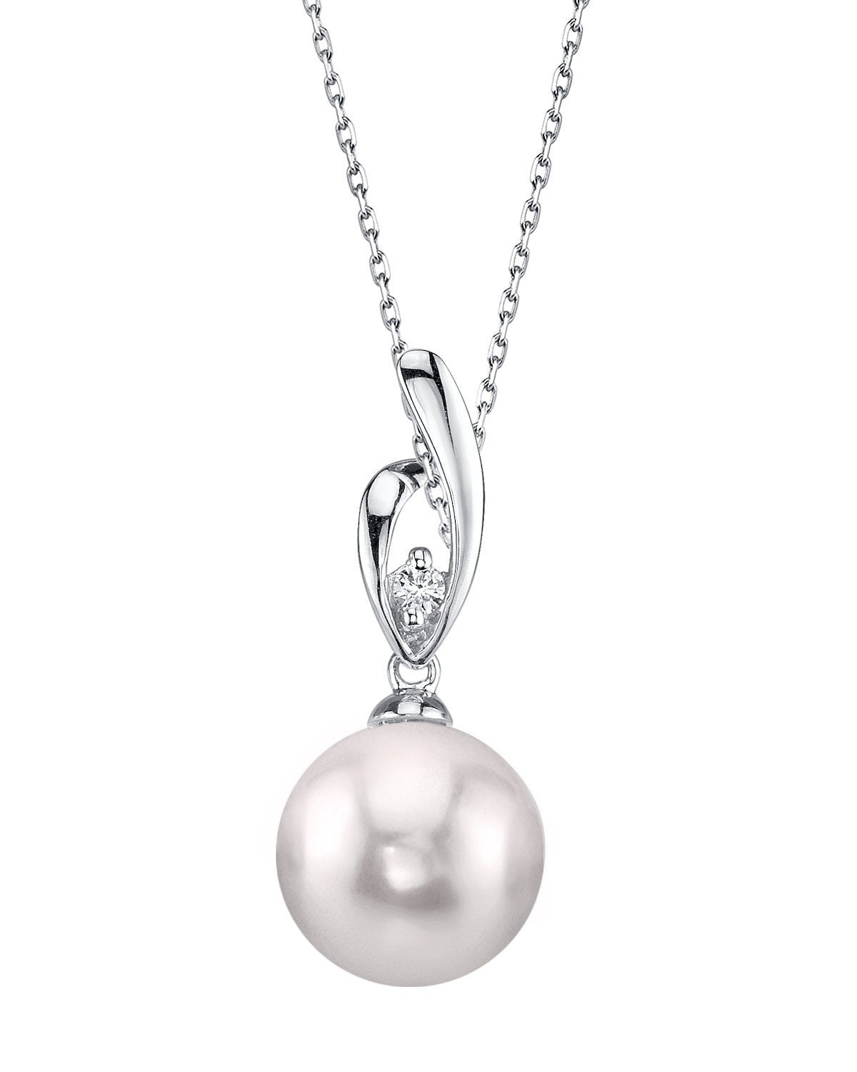 Akoya Pearl & Diamond Lois Pendant