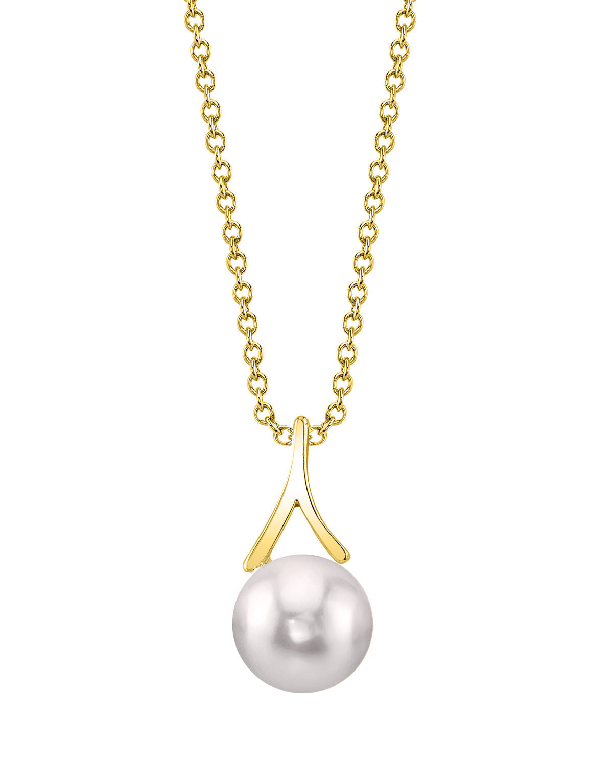 Japanese Akoya Pearl Lindsey Pendant - Secondary Image