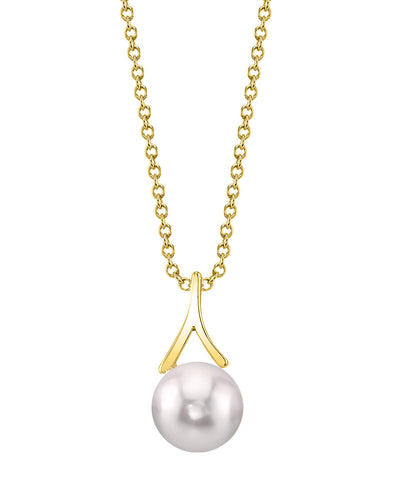 Japanese Akoya Pearl Lindsey Pendant - Secondary Image