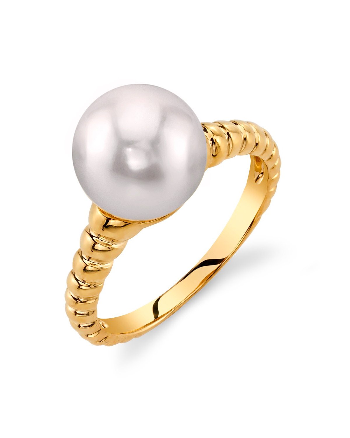 Japanese Akoya Pearl Terrie Ring - Model Image