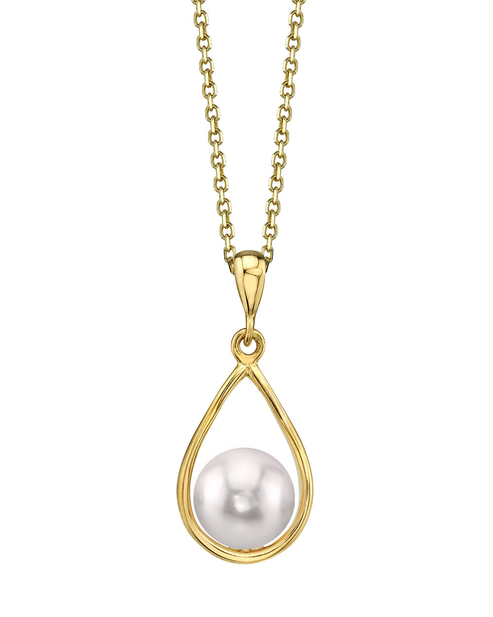 Akoya Pearl Violet Pendant - Secondary Image