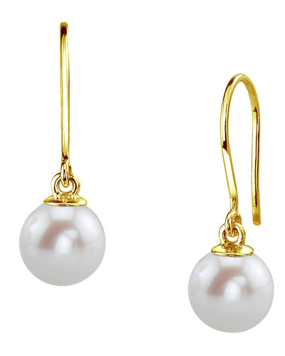 Freshwater Pearl Linda Dangling Earrings - Third Image