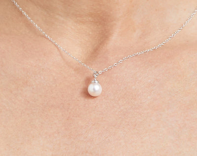 Freshwater Pearl Hope Pendant - Secondary Image