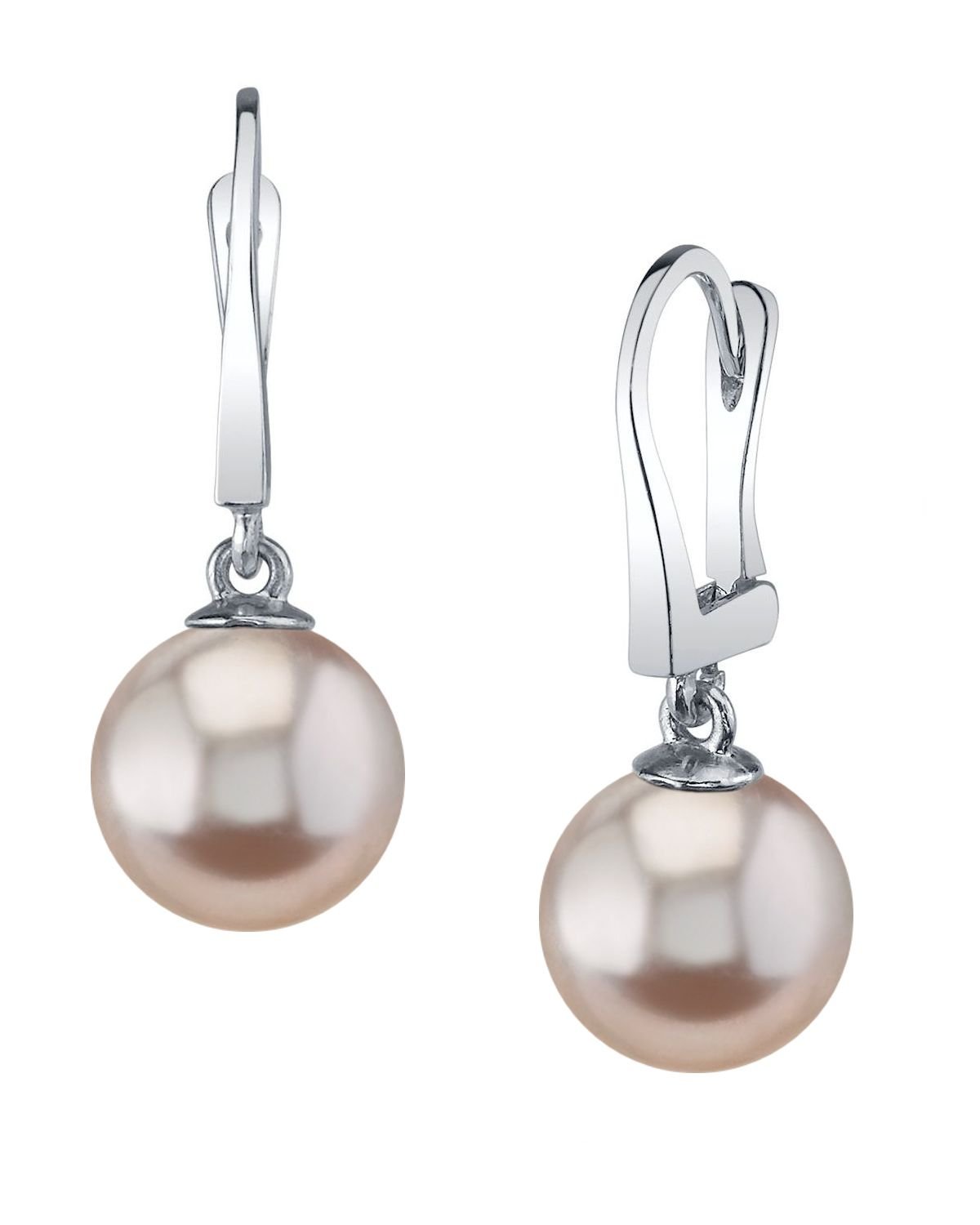 Pink Freshwater Pearl Classic Elegance Earrings