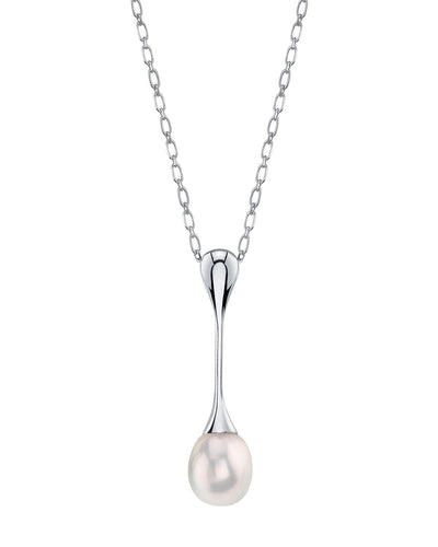 Freshwater Pearl Long Teardrop Pendant