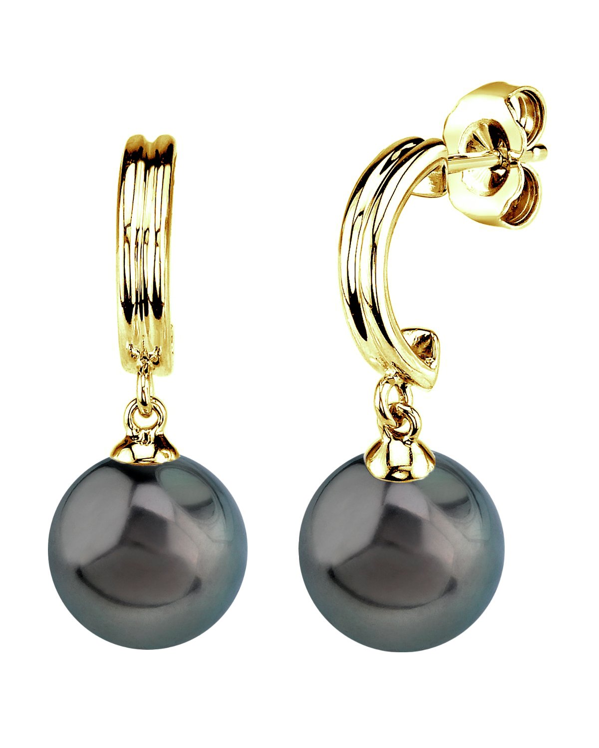 Tahitian South Sea Pearl Sally Earrings - Secondary Image